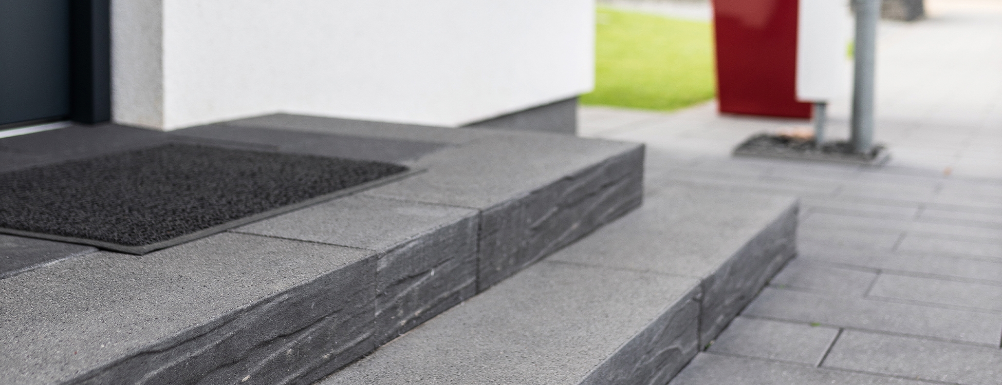 Arcade Blockstufe JET, basalt-quarzit