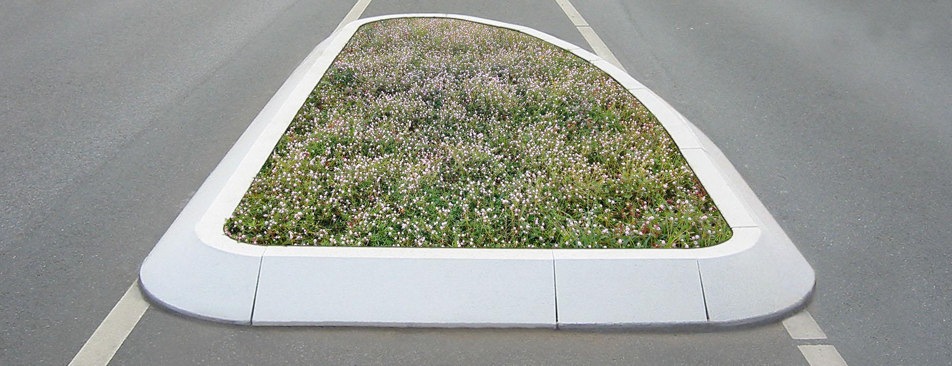 BARRIFLEX Rampenstein als Klebeboard