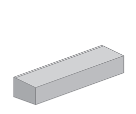 BARRIFLEX Sonderbordstein 25/20 cm