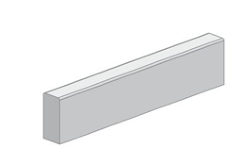 BARRIFLEX Einfassungsbordstein 10/25 cm