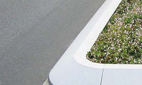 BARRIFLEX Rampenstein als Klebeboard