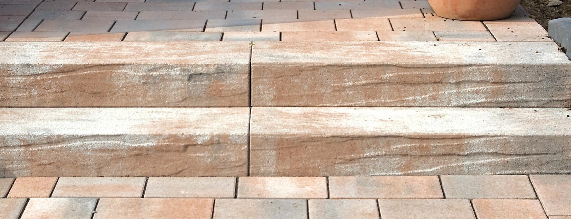 Arcade Blockstufe JET, muschelkalk