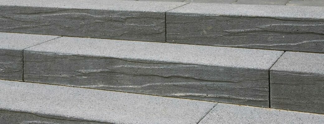 Arcade Blockstufe JET, basalt-quarzit