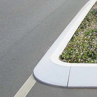 BARRIFLEX Rampenstein als Klebeboard